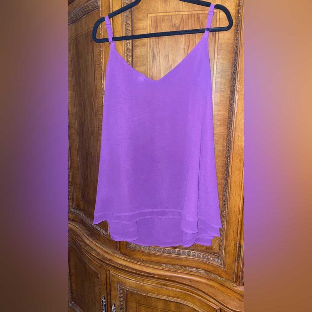 TORRID Purple Flow top